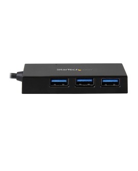 StarTech.com HB30C3A1CFB huby i koncentratory USB 3.2 Gen 1 (3.1 Gen 1) Type-C 5000 Mbit/s Czarny
