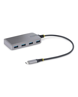 StarTech.com 5G4AB-USB-C-HUB huby i koncentratory USB 3.2 Gen 1 (3.1 Gen 1) Type-C 5000 Mbit/s Szary