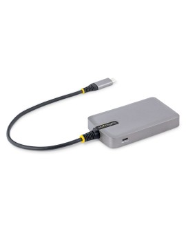 StarTech.com 5G4AB-USB-C-HUB huby i koncentratory USB 3.2 Gen 1 (3.1 Gen 1) Type-C 5000 Mbit/s Szary
