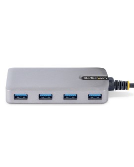 StarTech.com 5G4AB-USB-C-HUB huby i koncentratory USB 3.2 Gen 1 (3.1 Gen 1) Type-C 5000 Mbit/s Szary