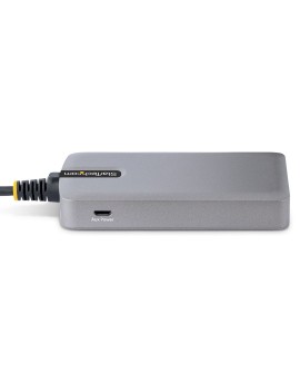 StarTech.com 5G4AB-USB-C-HUB huby i koncentratory USB 3.2 Gen 1 (3.1 Gen 1) Type-C 5000 Mbit/s Szary