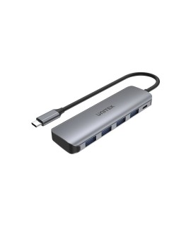UNITEK HUB USB-C 4XUSB 3.1 GEN1, MICROUSB, H1107A