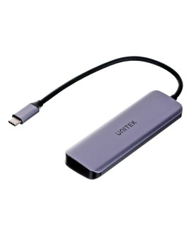 UNITEK HUB USB-C 4XUSB 3.1 GEN1, MICROUSB, H1107A
