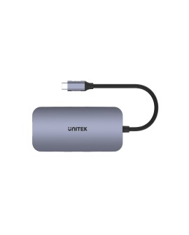 UNITEK HUB USB-C N9+, USB-C, HDMI, PD 100W, SD