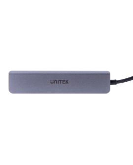 UNITEK HUB USB-C 7W1, HDMI 4K, PD 100W, 5GBPS, ALU