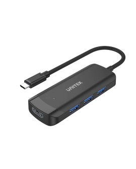 UNITEK HUB AKTYWNY USB-C 3X USB-A 3.1, HDMI 4K30HZ