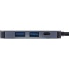 InLine 33271H huby i koncentratory USB 3.2 Gen 1 (3.1 Gen 1) Type-C 5000 Mbit/s Szary
