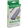 InLine 33271H huby i koncentratory USB 3.2 Gen 1 (3.1 Gen 1) Type-C 5000 Mbit/s Szary