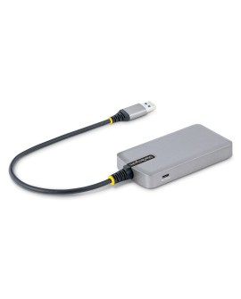 StarTech.com 5G3AGBB-USB-A-HUB stacja dokująca Przewodowa USB 3.2 Gen 1 (3.1 Gen 1) Type-A Szary