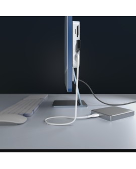 Hub Belkin Connect USB-C 6-in-1 Multiport Hub with Mount 2xUSB-A/1xUSB-C PD3.0/1xRJ45 Gigabit/1xSD Card reader/1xMicroSD Card