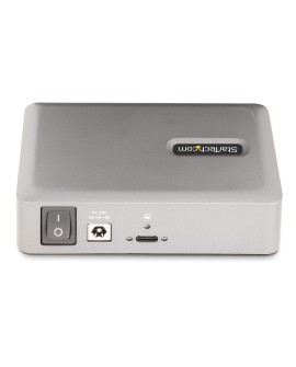 StarTech.com 10G5A2CS-USB-C-HUB huby i koncentratory USB 3.2 Gen 2 (3.1 Gen 2) Type-C 10000 Mbit/s Srebrny