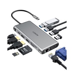 AUKEY HUB USB C CB-C78 12W1...