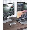 AUKEY HUB USB C CB-C78 12W1 RJ45 HDMI 4K PD 100W