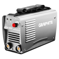 Spawarka inwerterowa, 56H812, 230V, 160A, uchwyt, zabezpieczenie przeciwzwarciowe, Graphite