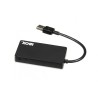 Hub IBOX USB 3.0 CZARNY 4-PORTY, SLIM IUH3F56 (4x USB 3.0 kolor czarny)