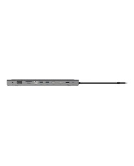 Hub Belkin Connect USB-C 11-in-1 Multiport Dock 1x4k HDMI/1xDisplayPort/1xVGA/3xUSB-A/1xUSB-C PD/1xRJ45 Gigabit/1xSD Card