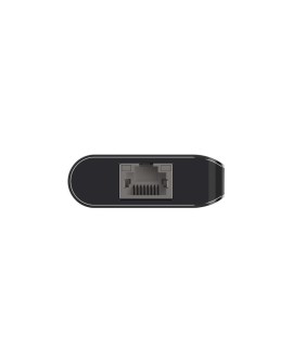Hub Belkin Connect USB-C 6-in-1 Multiport Adapter 1x4k HDMI/2xUSB-A/1xUSB-C PD3.0/1xRJ45 Gigabit/1xCard reader Grey