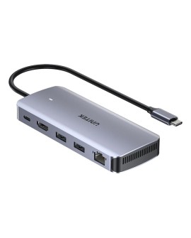 UNITEK AKTYWNY HUB USB-C 10GBPS,M.2,HDMI, PD 100W