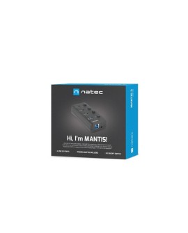 Hub NATEC Mantis 2 NHU-1557 (4x USB 3.0 kolor czarny)