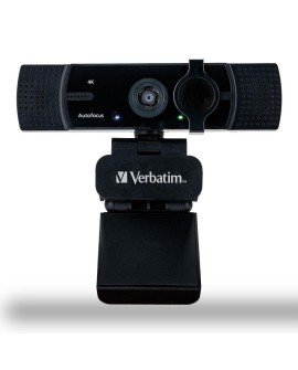 Verbatim 49580 kamera internetowa 3840 x 2160 px USB 2.0 Czarny