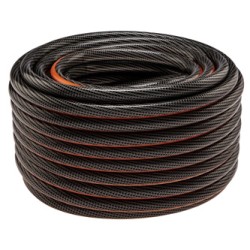 NEO TOOLS Wąż ogrodowy NEO PRO - 6 warstwowy, 50m, 1/2", 30bar, pomarańczowo-czarna, 15-842