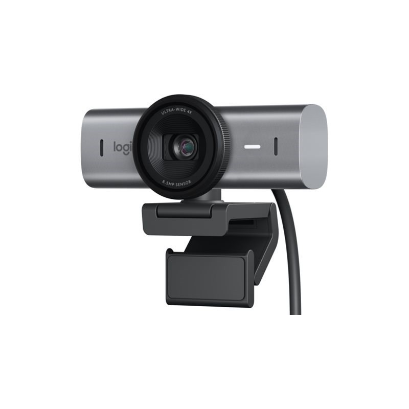 Logitech MX Brio 705 for Business kamera internetowa 8,5 MP 4096 x 2160 px USB 3.2 Gen 1 (3.1 Gen 1) Aluminium, Czarny
