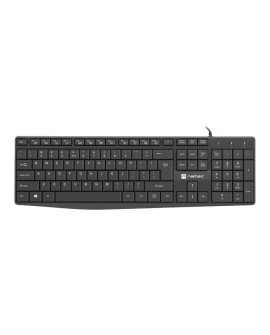 NATEC KLAWIATURA NAUTILUS US SLIM CZARNA NKL-1950