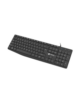 NATEC KLAWIATURA NAUTILUS US SLIM CZARNA NKL-1950