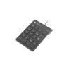 NATEC KLAWIATURA NUMERYCZNA GOBY 2 USB CZARNA NKL-2022