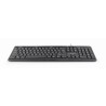 Klawiatura GEMBIRD KB-U-103-RU (USB 2.0 (US) kolor czarny)