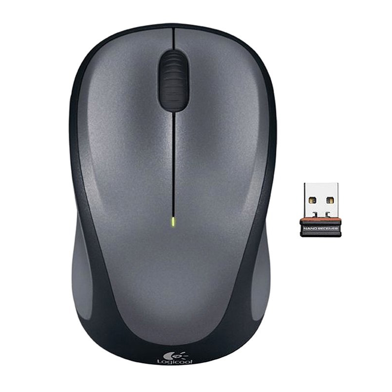Mysz Bezprzewodowa LOGITECH M235 Szary