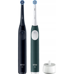 Szczoteczka elektryczna PHILIPS iO Series 2 Duo Czarna/Zielona Czarny (8700216612418)