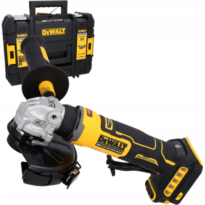DEWALT 18V XR KOMPAKTOWA SZLIFIERKA KĄTOWA 125MM TSTAK