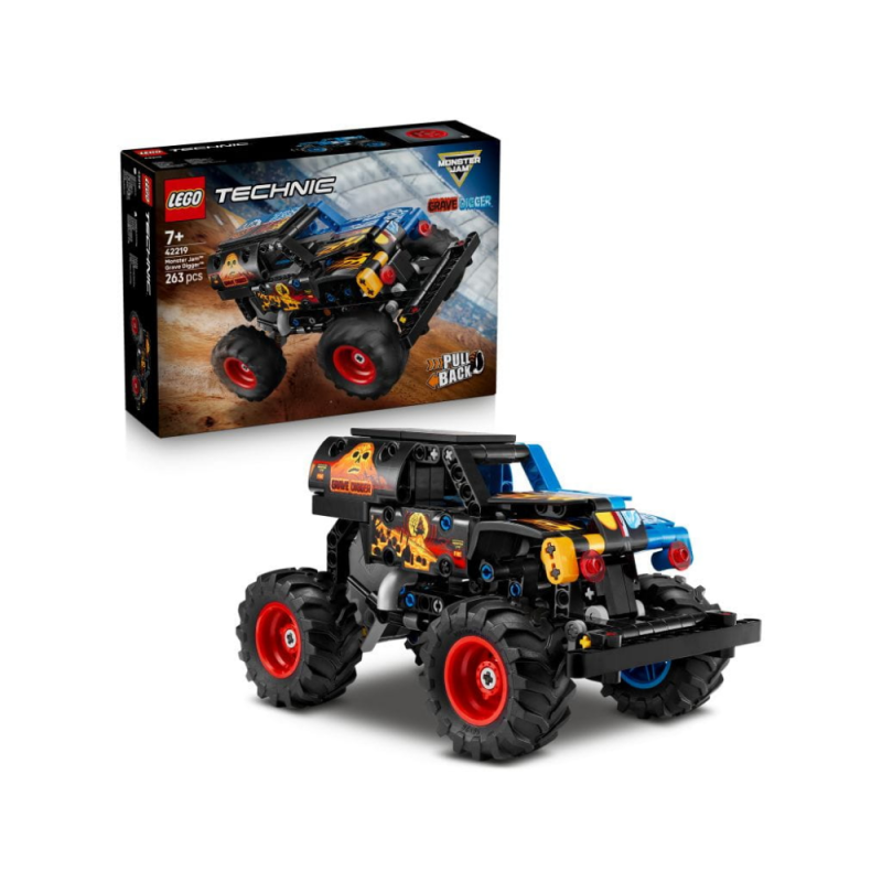 LEGO Technic Monster Jam Grave Digger Ogień i lód 42219