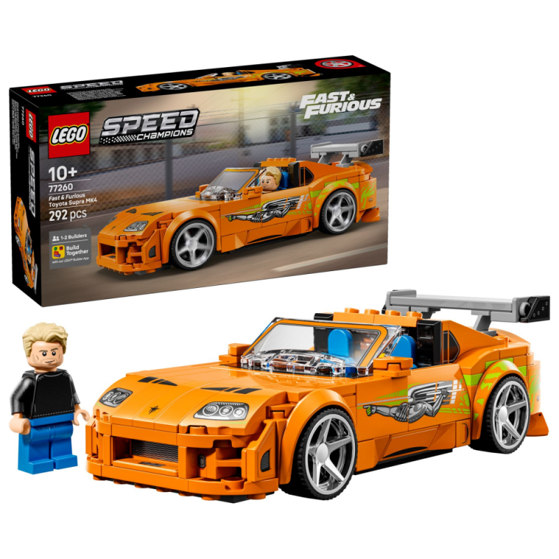 LEGO Speed Champions Szybcy i wściekli Toyota Supra MK4 77260