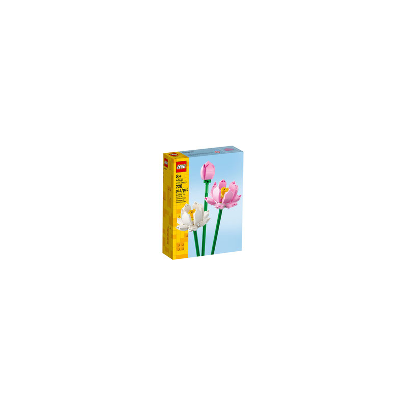 LEGO 40647 FLOWERS - Kwiaty lotosu