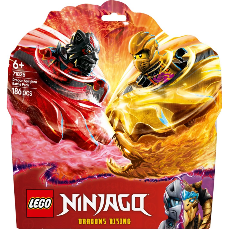 LEGO 71826 NINJAGO - Smocze Spinjitzu: zestaw bitewny
