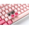Ducky One 3 TKL Gossamer Pink klawiatura Gaming USB Niemiecki Różowy, Biały