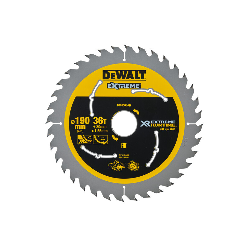 DEWALT Tarcza Xr 190Mm X 30Mm 36T Csb