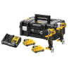 DEWALT 12V XR Zestaw dwóch narzędzi bezszczotkowych - 2 X 3 Ah