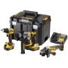 DEWALT 18V XR ZESTAW COMBO DCD800+DCH273+DCG405 2 x 5Ah
