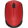Mysz Bezprzewodowa LOGITECH M171 Red (Czerwony)