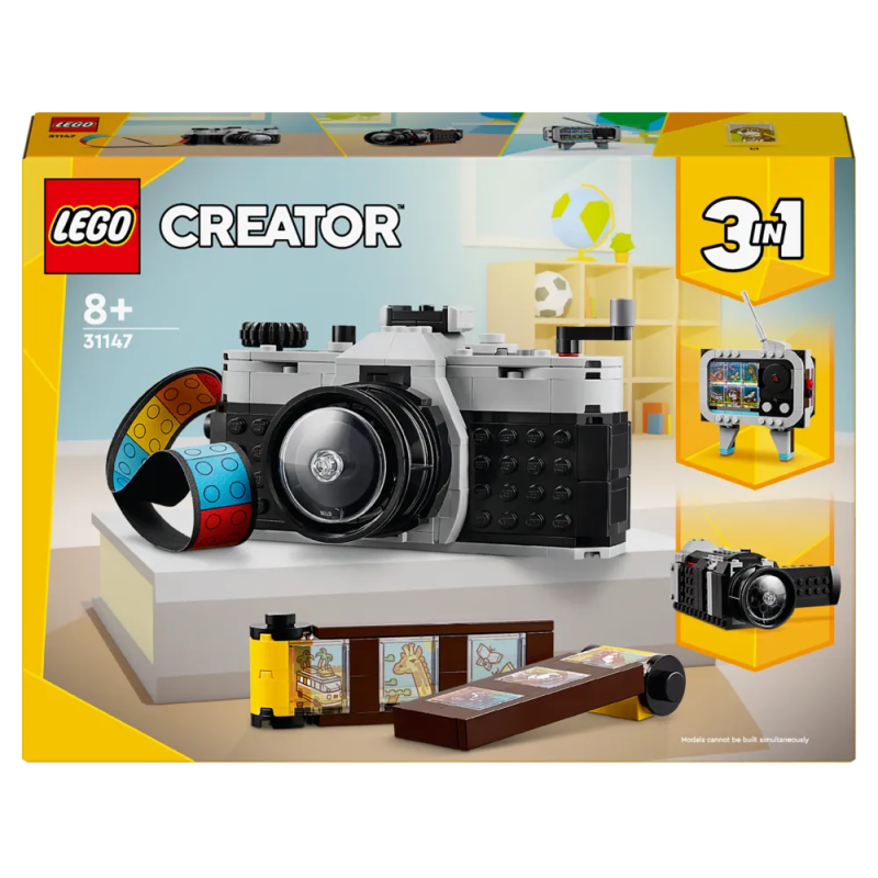 LEGO 31147 Creator 3w1 - Aparat w stylu retro