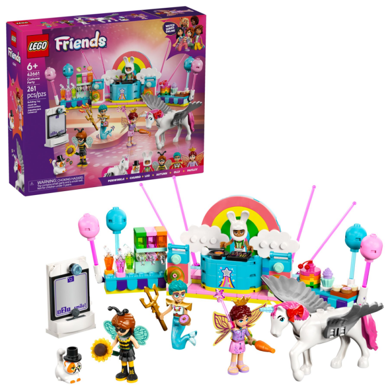 LEGO FRIENDS Bal przebierańców z jednorożcem i wróżką 42661