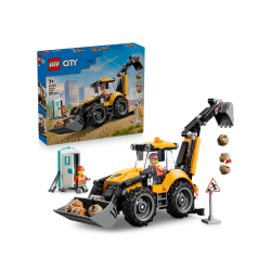 LEGO City Żółta koparko ładowarka 60480