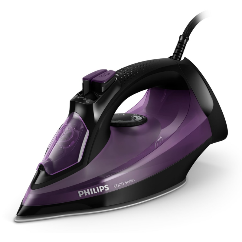 Żelazko parowe PHILIPS DST5030/80 5000 Series (2400W /Fioletowo-czarny)