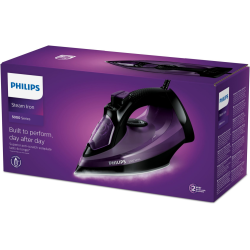Żelazko parowe PHILIPS DST5030/80 5000 Series (2400W /Fioletowo-czarny)