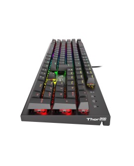 KLAWIATURA DLA GRACZY GENESIS THOR 300 RGB ES PODŚWIETLENIE MECHANICZNA RED SWITCH SOFTWARE
