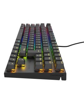 GENESIS Thor 303 TKL klawiatura Gaming USB QWERTZ Niemiecki Czarny