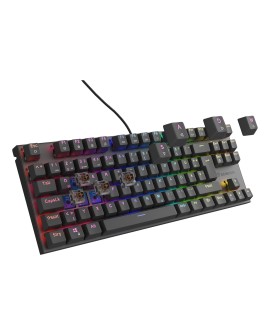 GENESIS Thor 303 TKL klawiatura Gaming USB QWERTZ Niemiecki Czarny